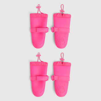 Waterproof Rain Boots in pink, Canada Pooch, Dog Boots|| color::pink|| size::na